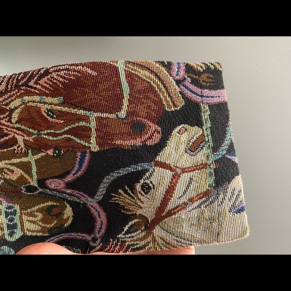 Vintage Keren Hart horse jacket small unlined EUC - Picture 4 of 7